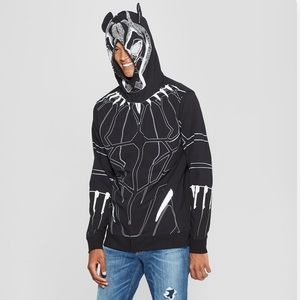 Marvel Black panther zip up hooded sweatshirts NWT
